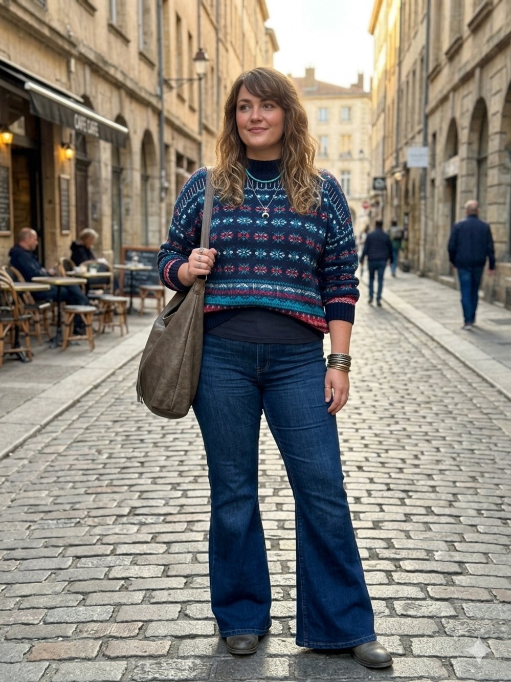 Loft Fair Isle Sweater XL